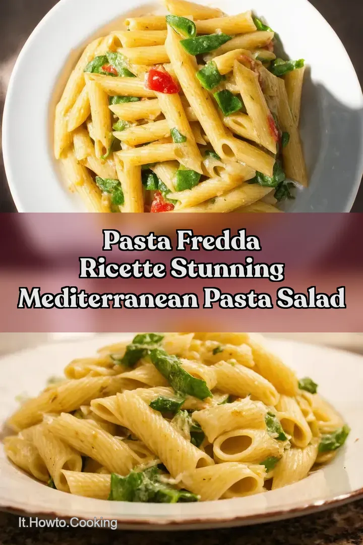 Pasta Fredda Ricette Stunning Mediterranean Pasta Salad