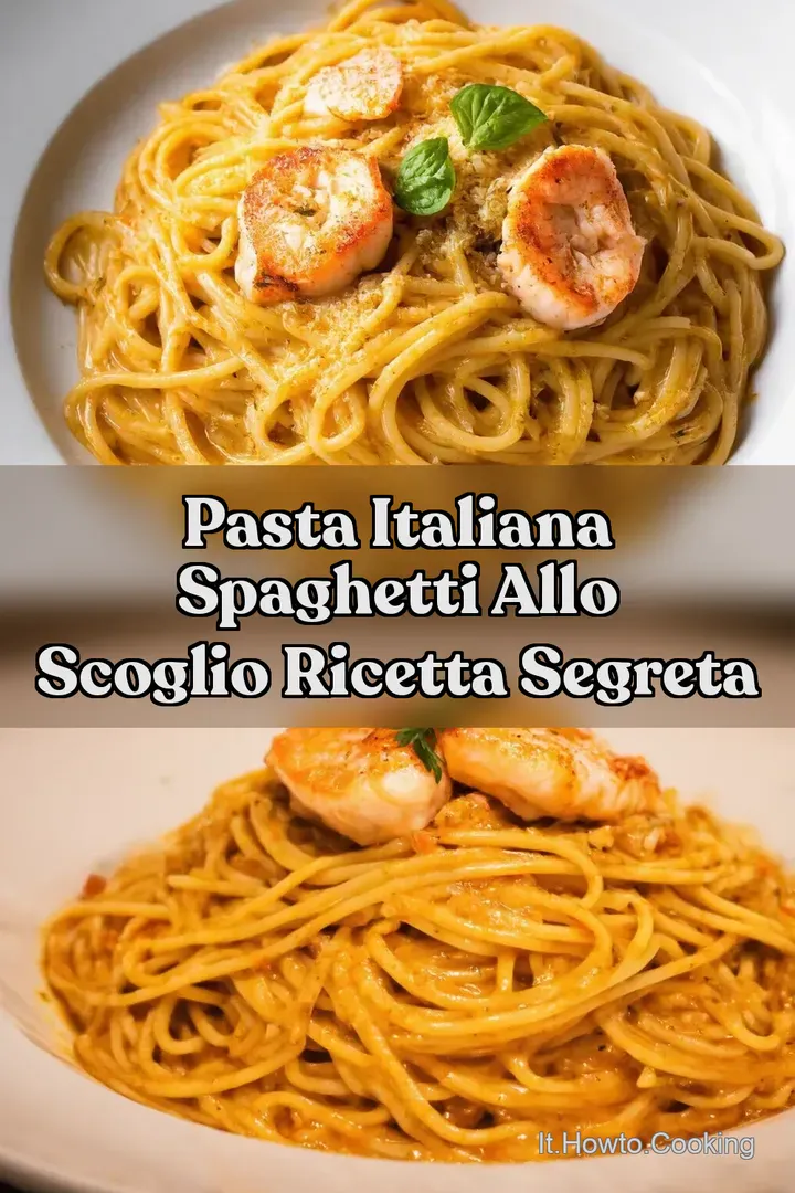 Pasta Italiana Spaghetti allo Scoglio Ricetta Segreta