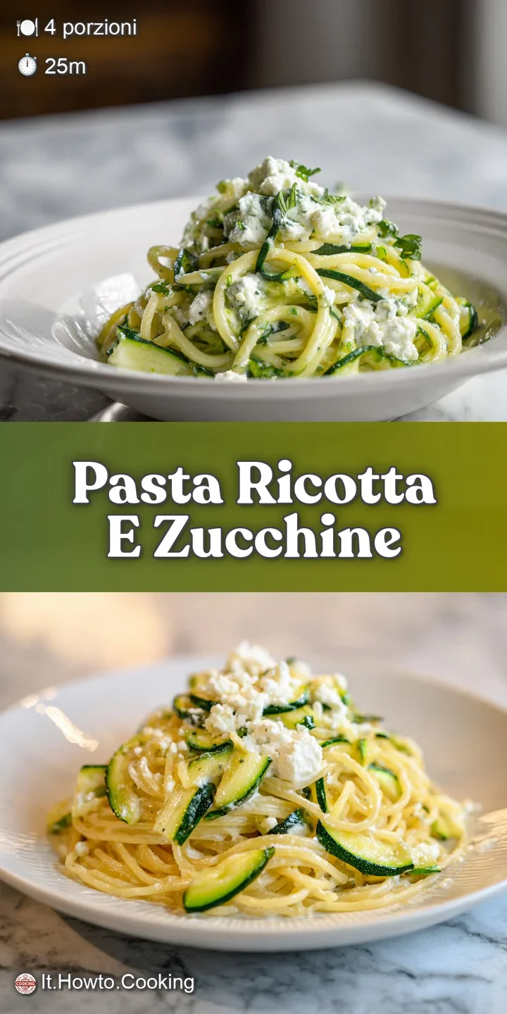 Close-up showing the rich, creamy texture of pasta, dotted with tender zucchini coins and freshly grated cheese.