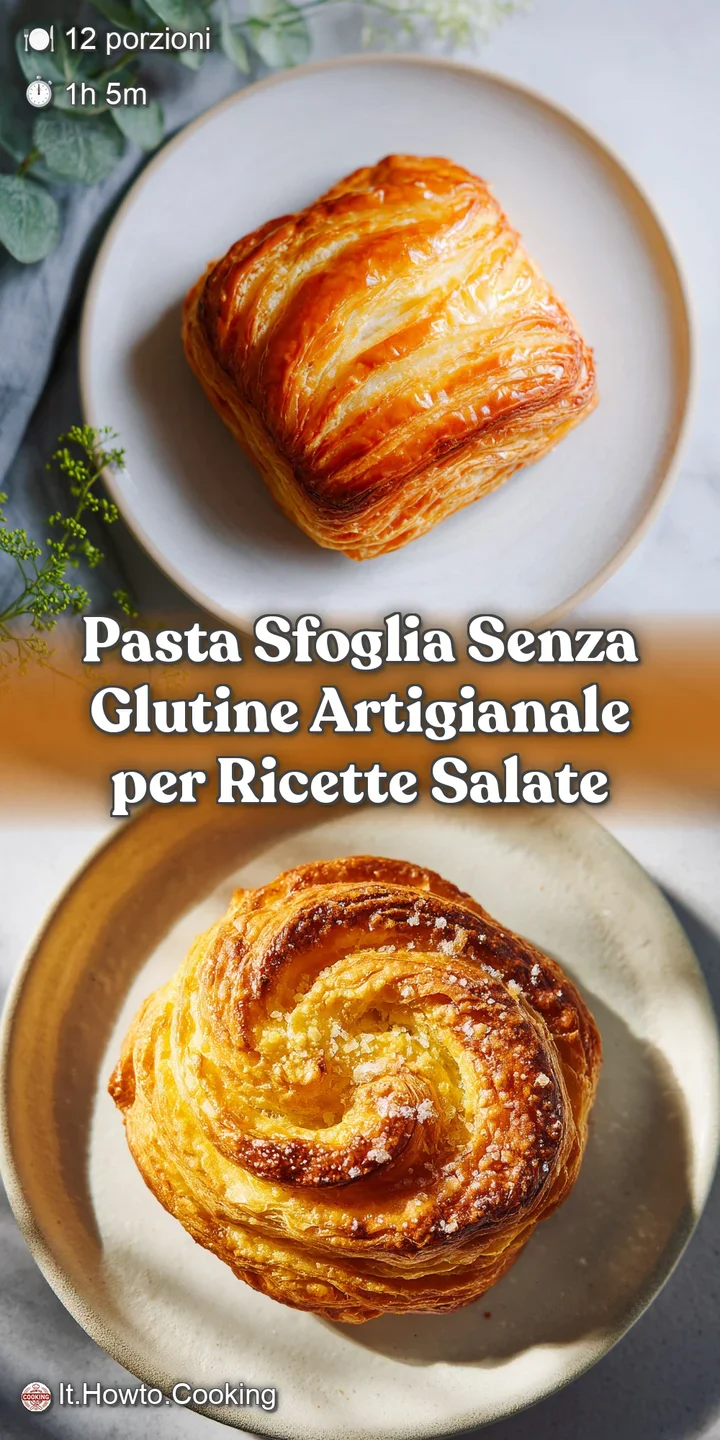 Close-up of the rough, yet delicate texture of gluten-free pasta sfoglia. Light catches the flour dust, hinting at its air...