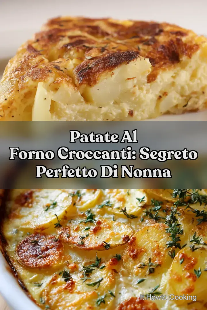 Patate al Forno Croccanti: Segreto Perfetto di Nonna