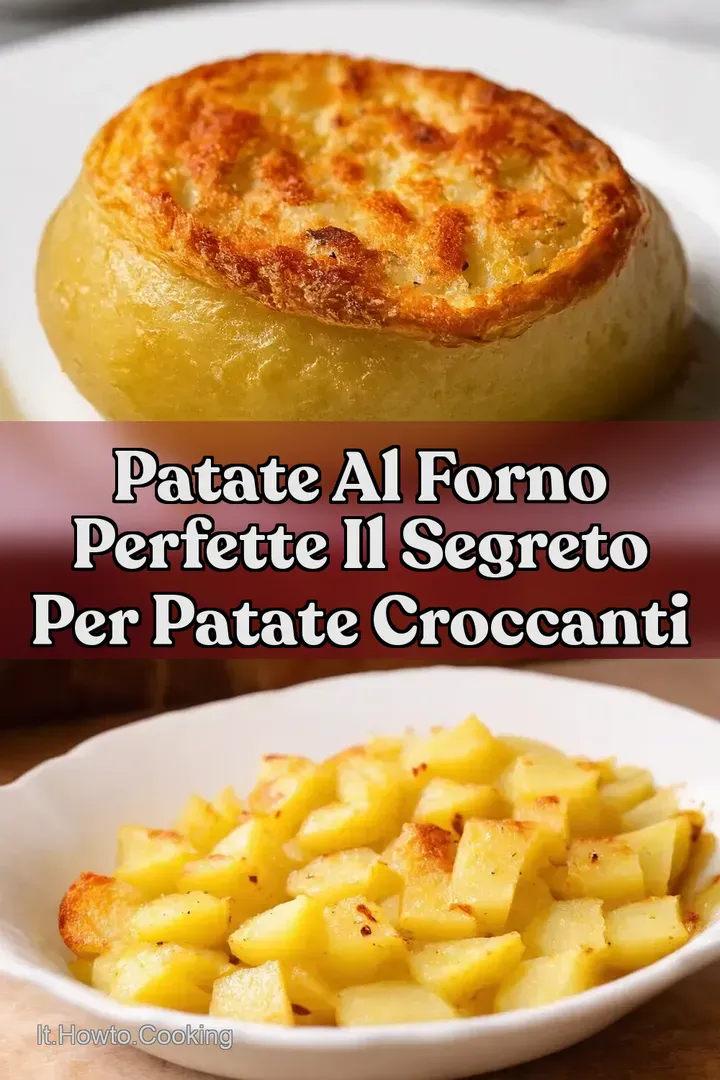 Patate al Forno Perfette Il Segreto per Patate Croccanti