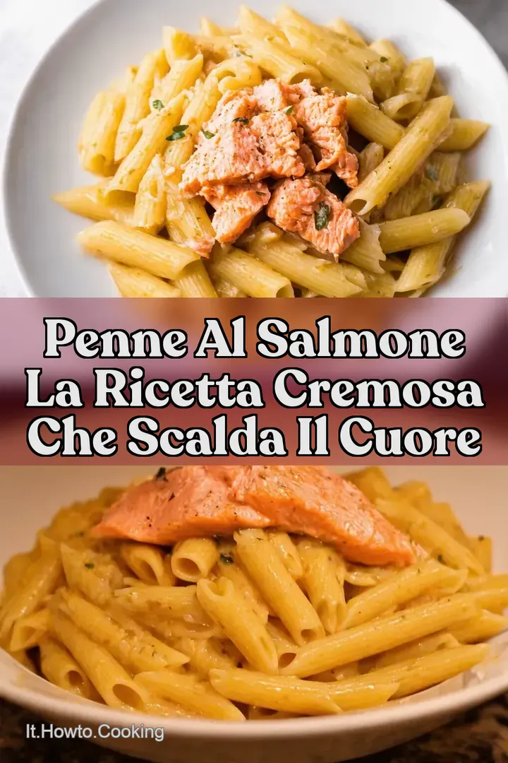 Penne al Salmone La Ricetta Cremosa che Scalda il Cuore