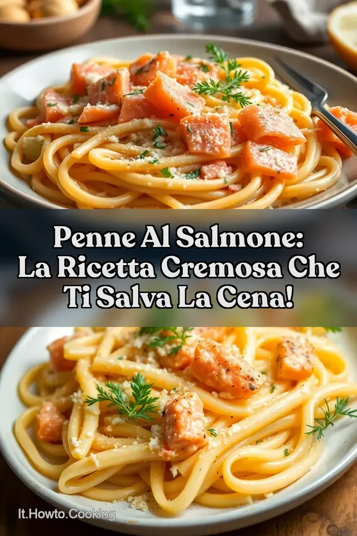 Penne al Salmone: La Ricetta Cremosa che ti Salva la Cena!