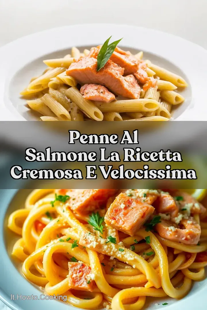 Penne Al Salmone La Ricetta Cremosa e Velocissima
