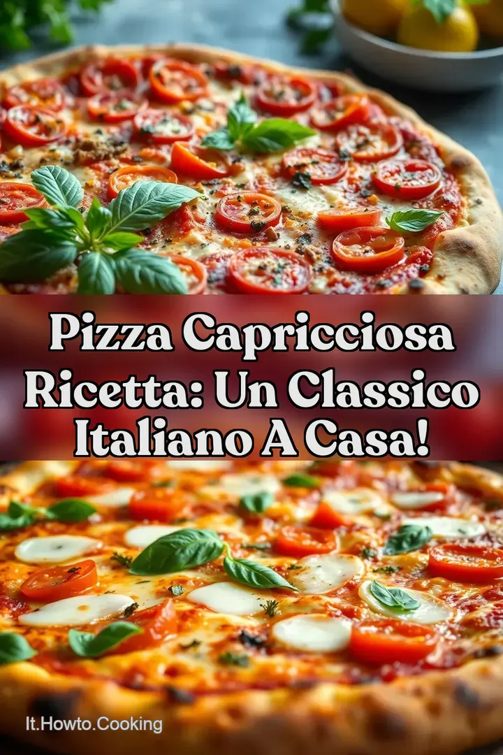 Pizza Capricciosa Ricetta: Un Classico Italiano a Casa!