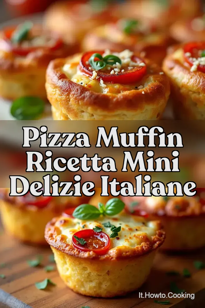 Pizza Muffin Ricetta Mini Delizie Italiane