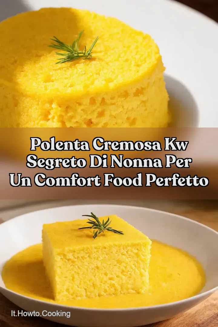 Polenta Cremosa kw Segreto di Nonna per un Comfort Food Perfetto