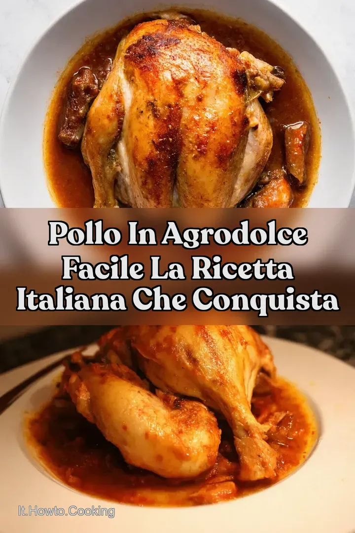 Pollo in Agrodolce Facile La Ricetta Italiana che Conquista