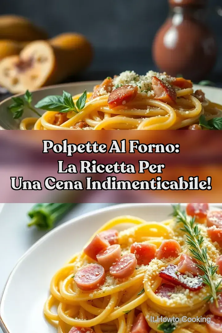 Polpette Al Forno: La Ricetta per Una Cena Indimenticabile!