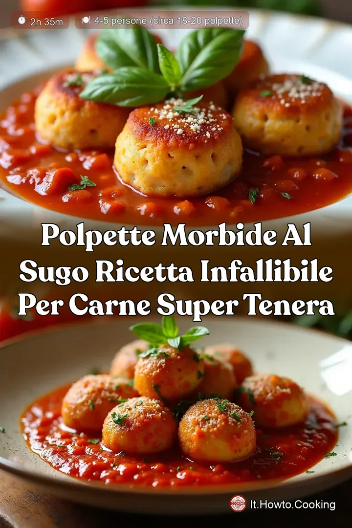 Polpette Morbide al Sugo Ricetta Infallibile per Carne Super Tenera