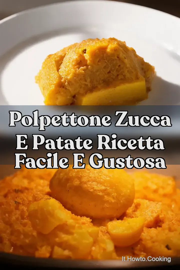 Polpettone Zucca e Patate Ricetta Facile e Gustosa