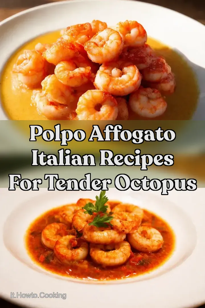 Polpo Affogato Italian Recipes for Tender Octopus