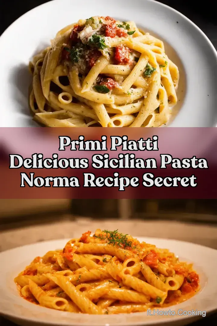 Primi Piatti Delicious Sicilian Pasta Norma Recipe Secret