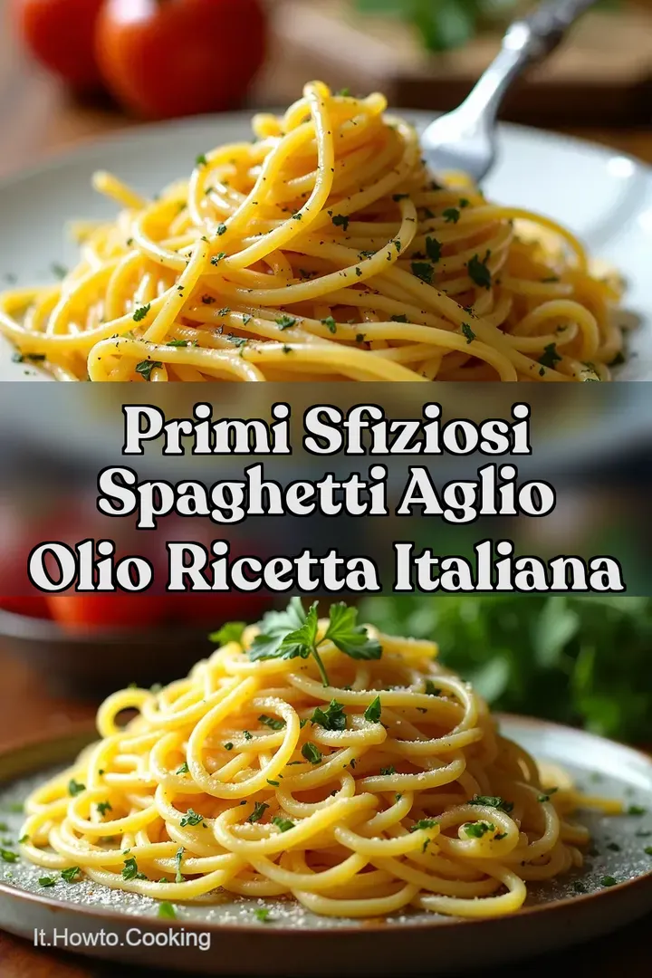 Primi Sfiziosi Spaghetti Aglio Olio Ricetta Italiana