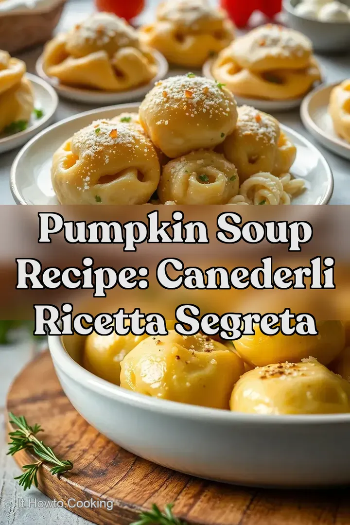 Pumpkin Soup Recipe: Canederli Ricetta Segreta