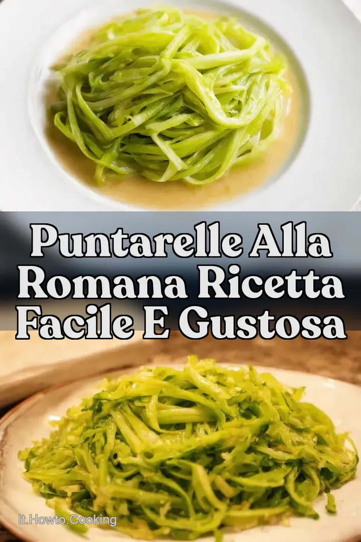 Puntarelle alla Romana Ricetta Facile e Gustosa