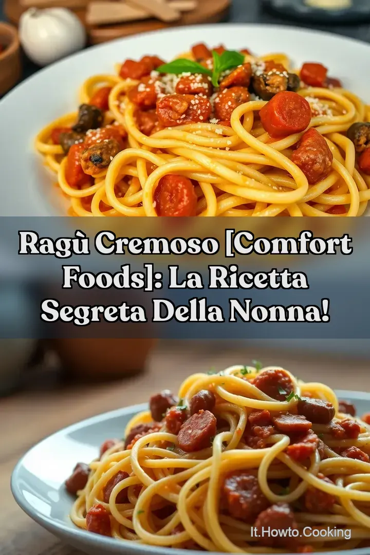 Rag&ugrave; Cremoso [Comfort Foods]: La Ricetta Segreta Della Nonna!