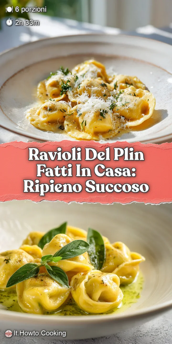 Close-up shot of plump, golden ravioli glistening with a savory butter sauce and a sprinkle of parmesan, promising a delig...