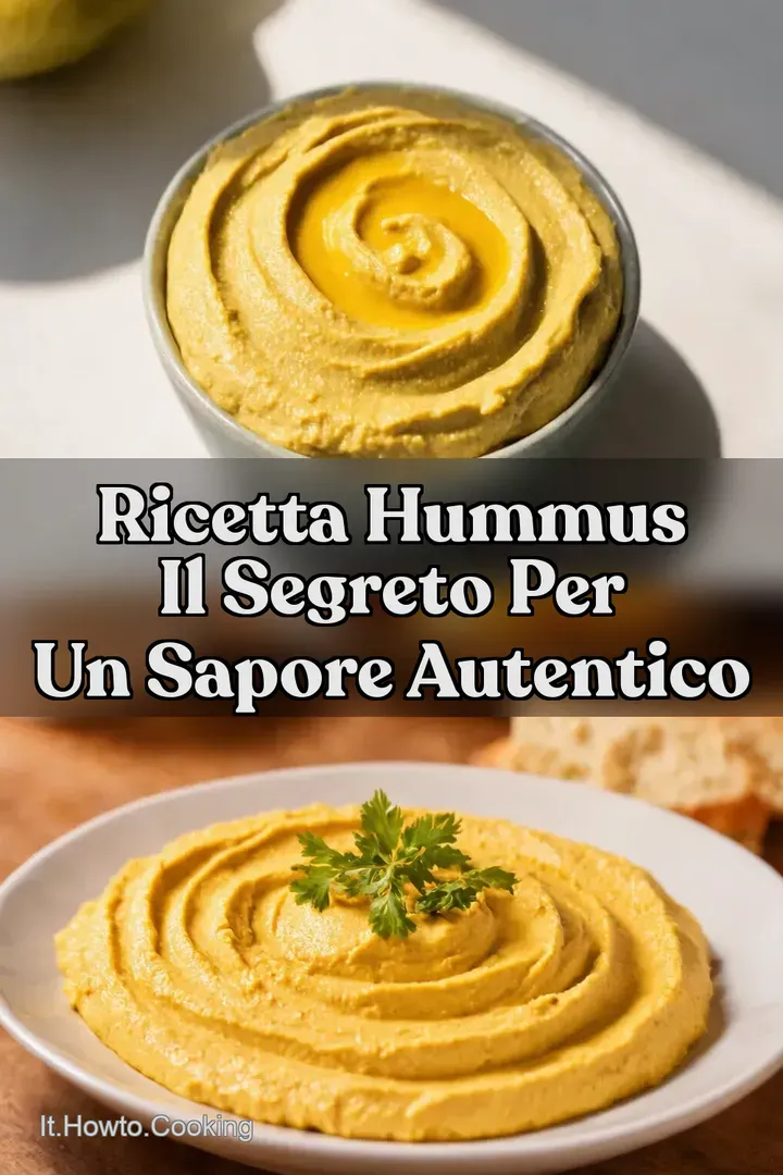 Ricetta Hummus Il Segreto per un Sapore Autentico