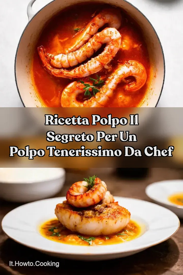Ricetta Polpo Il Segreto per un Polpo Tenerissimo da Chef