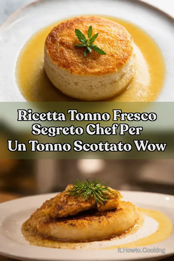 Ricetta Tonno Fresco Segreto Chef per un Tonno Scottato Wow