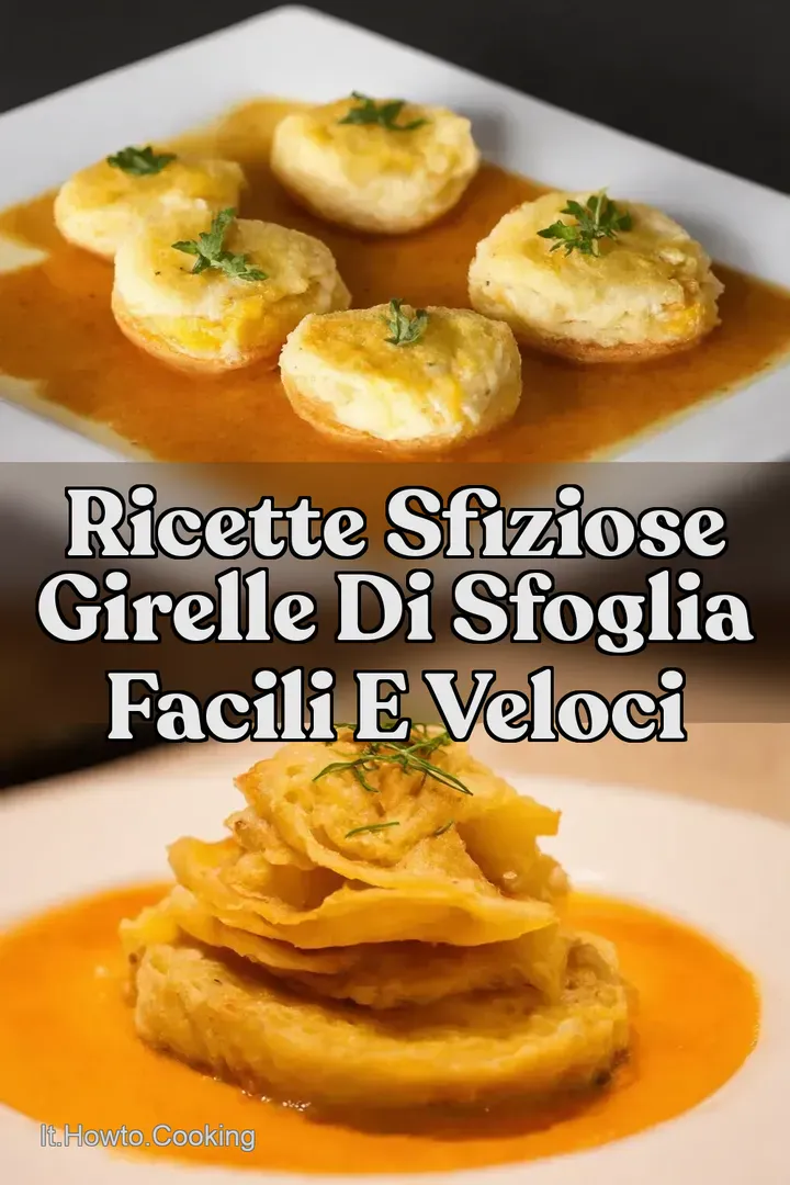 Ricette Sfiziose Girelle di Sfoglia Facili e Veloci