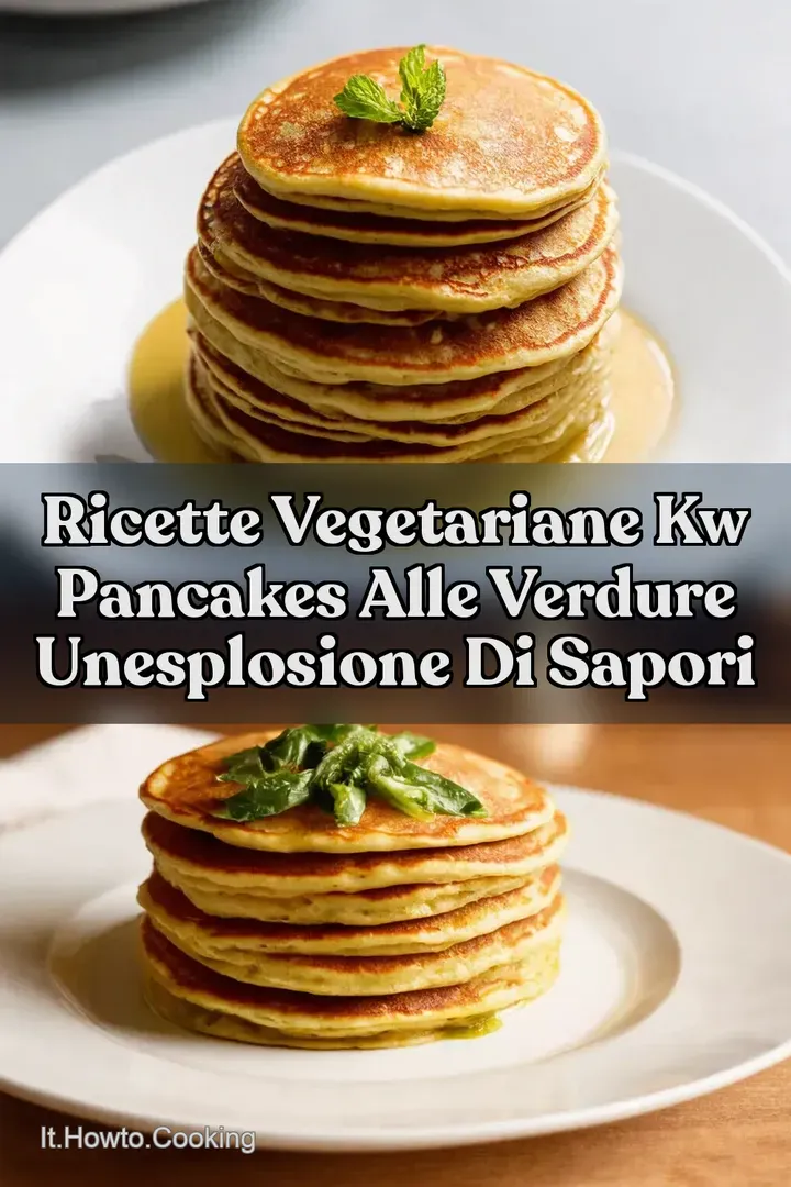 Ricette Vegetariane kw Pancakes alle Verdure unesplosione di sapori
