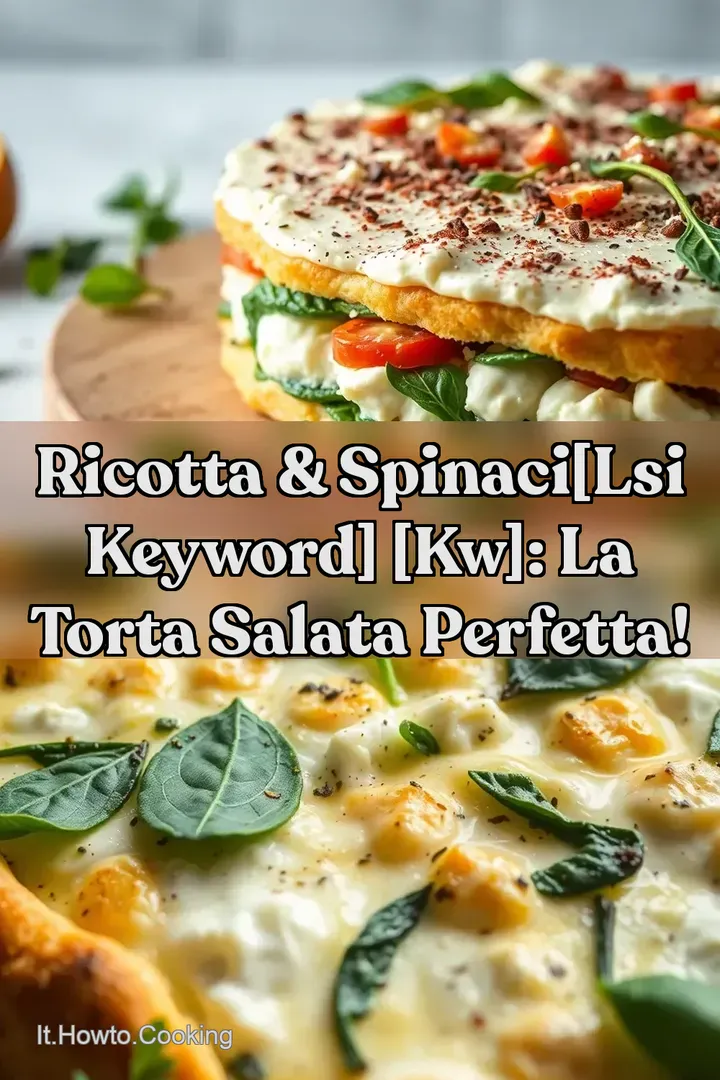 Ricotta & Spinaci[LSI keyword] [kw]: La Torta Salata Perfetta!
