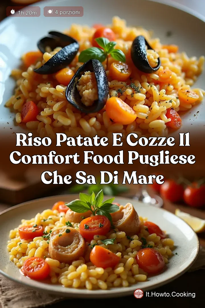 Riso Patate e Cozze Il Comfort Food Pugliese che sa di Mare