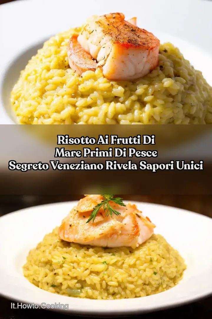 Risotto ai Frutti di Mare Primi di pesce Segreto Veneziano Rivela Sapori Unici
