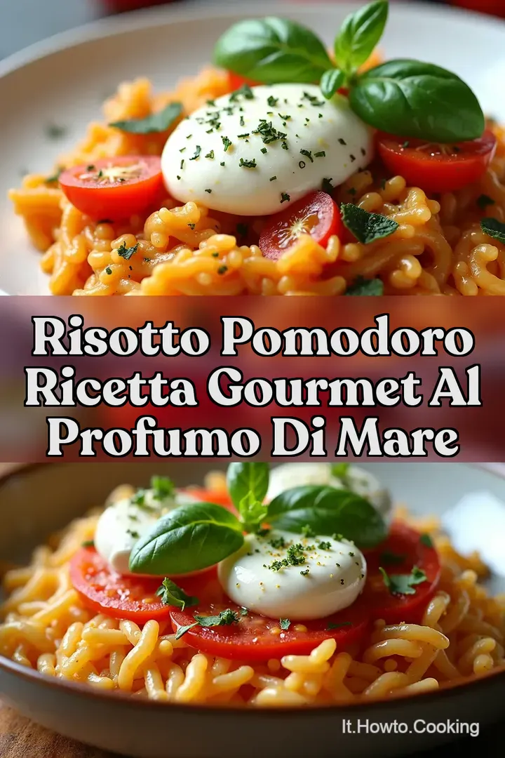 Risotto Pomodoro Ricetta Gourmet al Profumo di Mare
