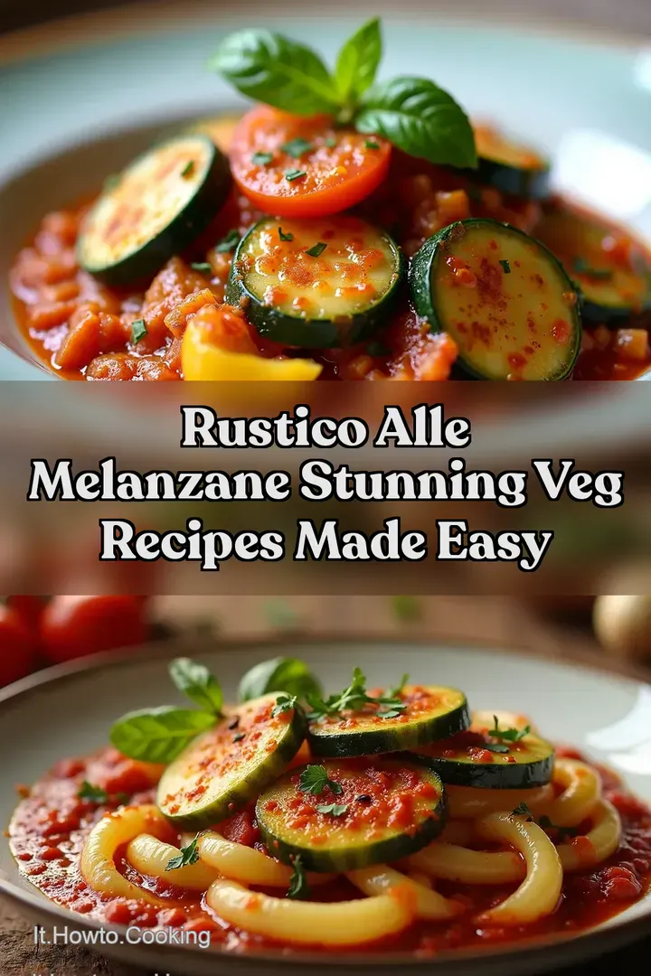 Rustico alle Melanzane Stunning Veg Recipes Made Easy