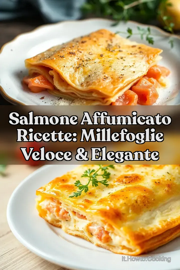 Salmone Affumicato Ricette: Millefoglie Veloce & Elegante