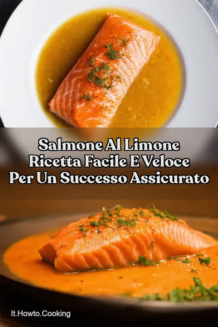 Salmone al Limone Ricetta Facile e Veloce per un Successo Assicurato