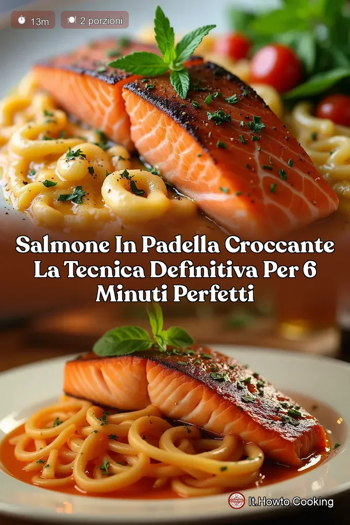 Salmone in Padella Croccante La Tecnica Definitiva per 6 Minuti Perfetti