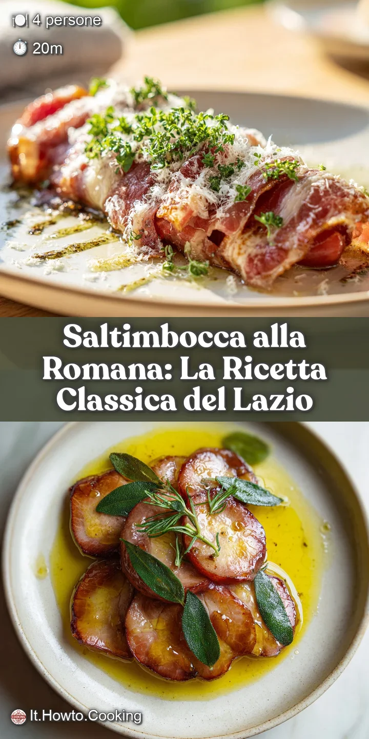 Close-up of saltimbocca: mouthwatering prosciutto clinging to veal, vibrant green sage, glistening with savory pan juices.