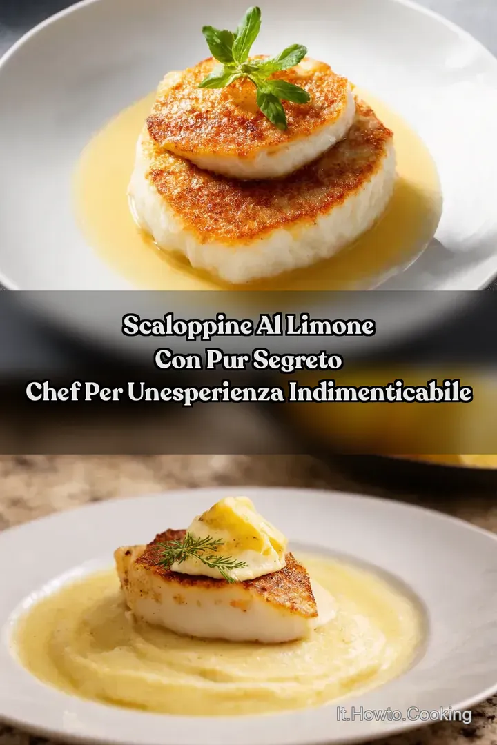 Scaloppine al limone con pur Segreto chef per unesperienza indimenticabile