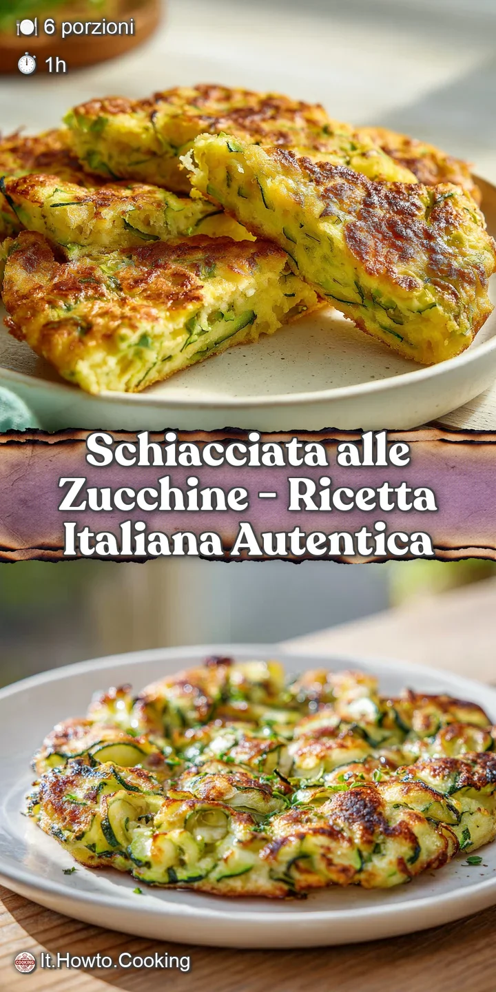 Close-up of a crunchy schiacciata piece, showcasing tender zucchini and a rustic, airy crumb.