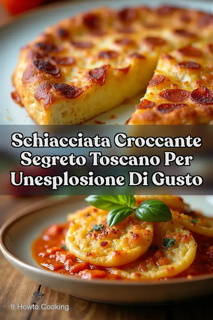 Schiacciata Croccante Segreto Toscano per unEsplosione di Gusto