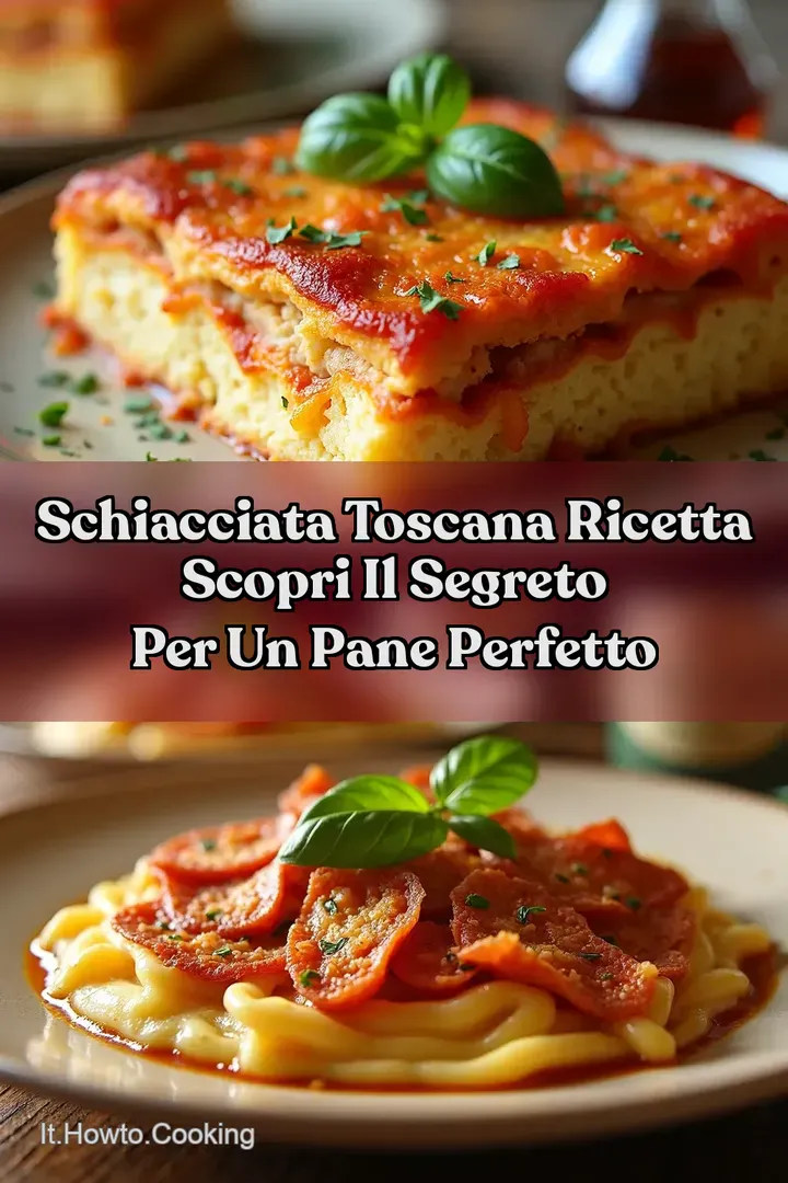 Schiacciata Toscana Ricetta Scopri il segreto per un pane perfetto