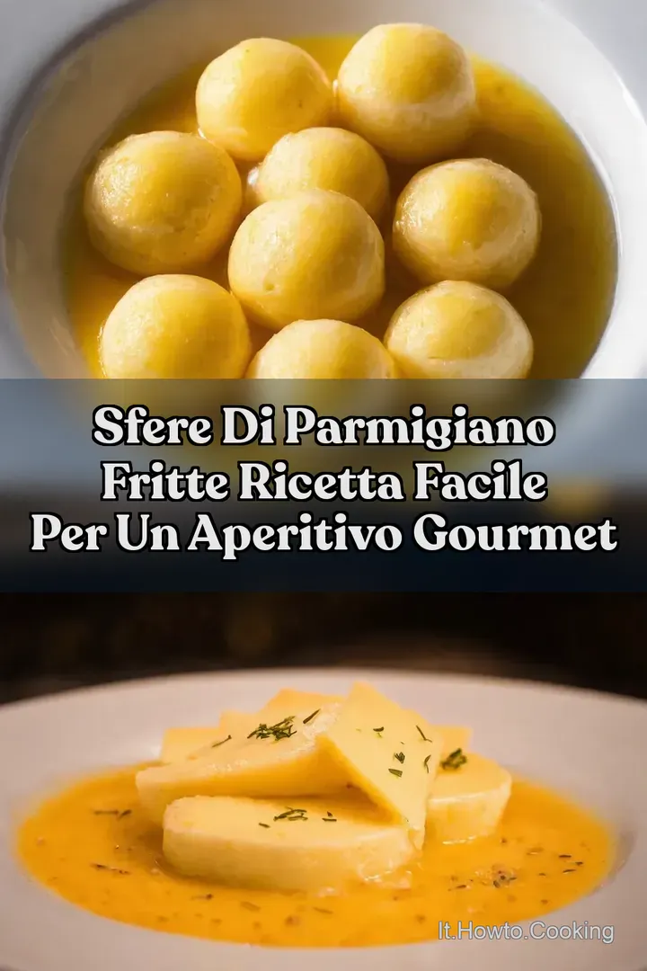Sfere di Parmigiano Fritte Ricetta Facile per un Aperitivo Gourmet