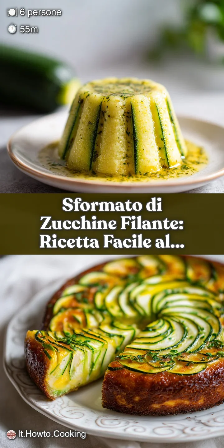Close-up view of a zucchini sformato, showcasing its creamy texture and the invitingly melted cheese crust.