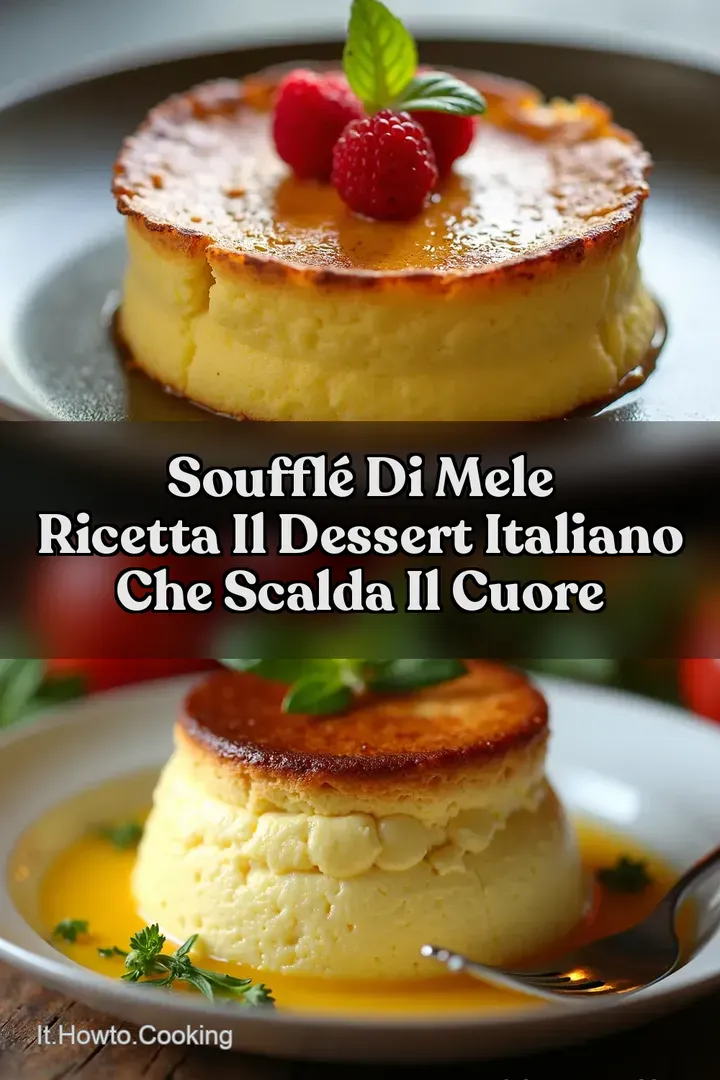 Souffl&eacute; di Mele Ricetta Il Dessert Italiano Che Scalda il Cuore