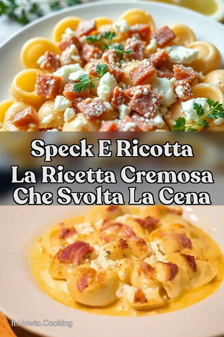 Speck e Ricotta La Ricetta Cremosa Che Svolta La Cena