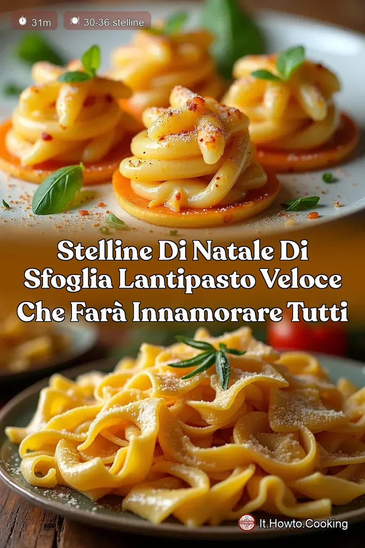 Stelline di Natale di Sfoglia LAntipasto Veloce che Far&agrave; Innamorare Tutti