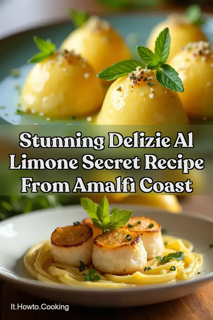 Stunning Delizie al Limone Secret Recipe from Amalfi Coast
