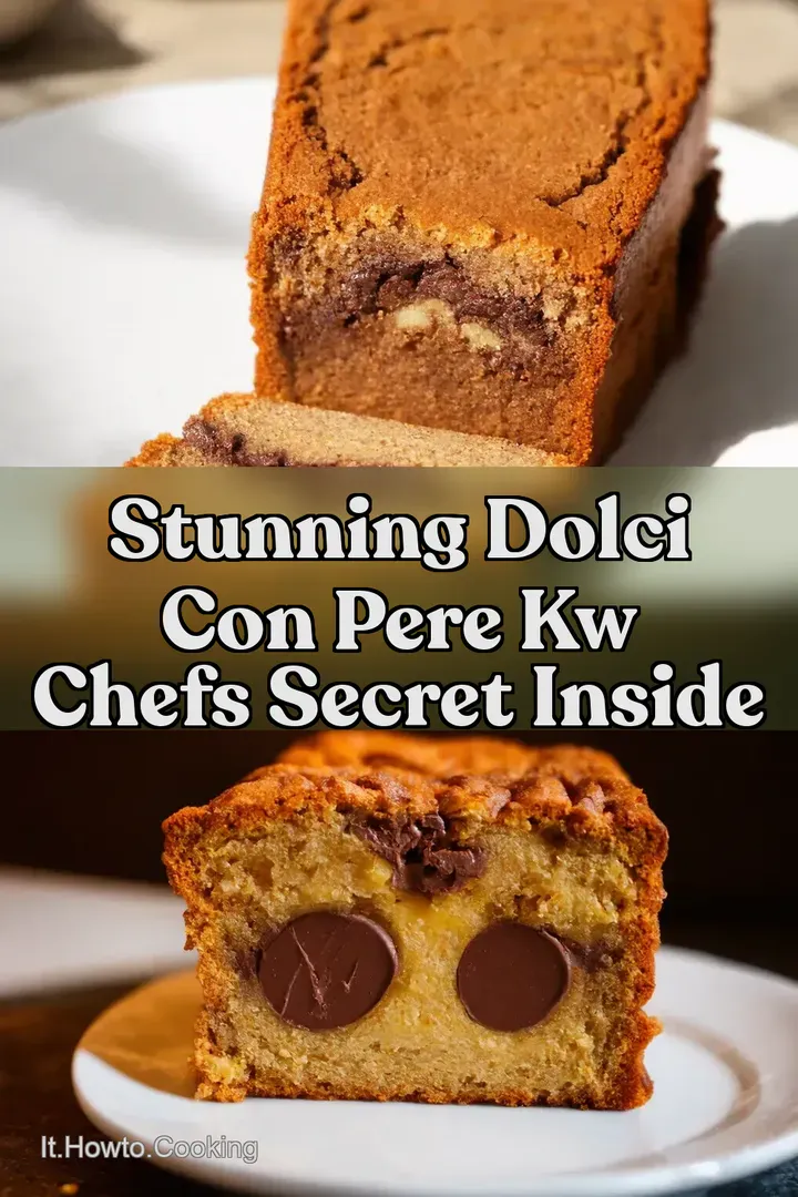 Stunning Dolci con Pere kw Chefs Secret Inside
