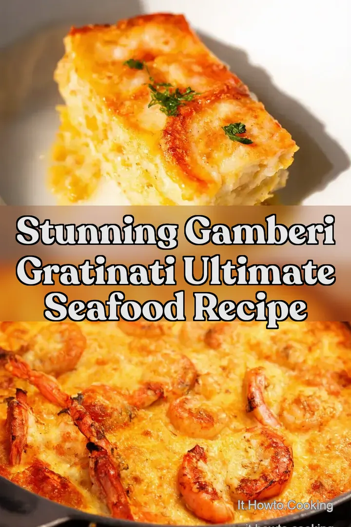 Stunning Gamberi Gratinati Ultimate Seafood Recipe