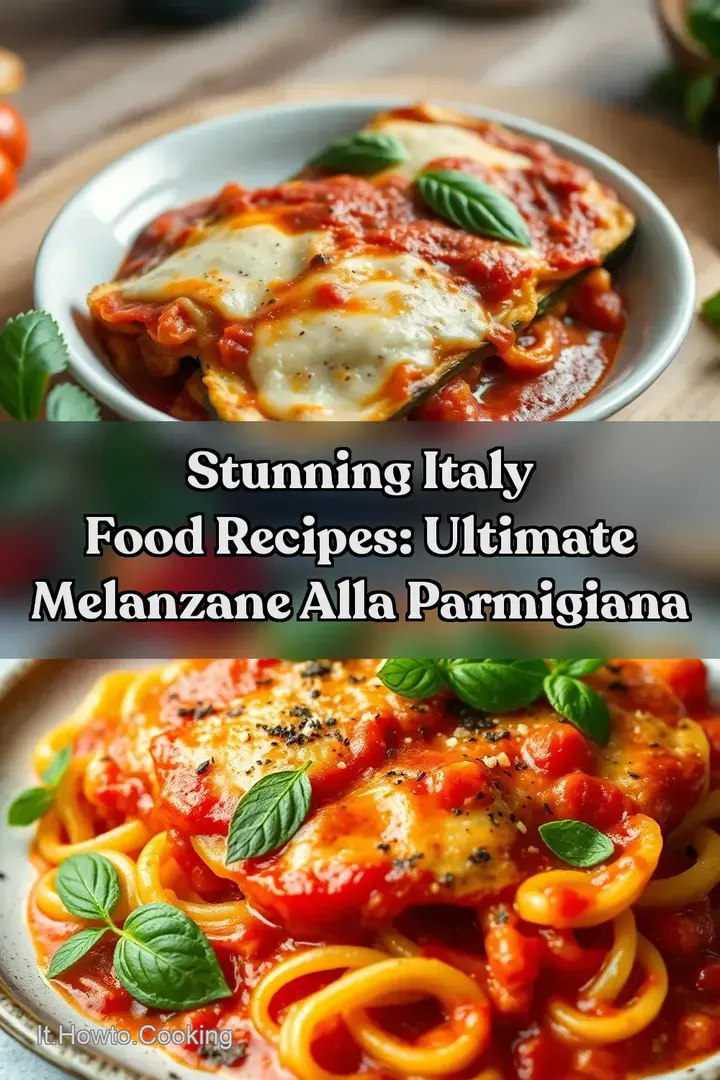 Stunning Italy Food Recipes: Ultimate Melanzane alla Parmigiana